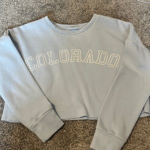 Nordstrom Abound Colorado Cropped Sweatshirt